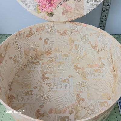 Decorative Hat Box