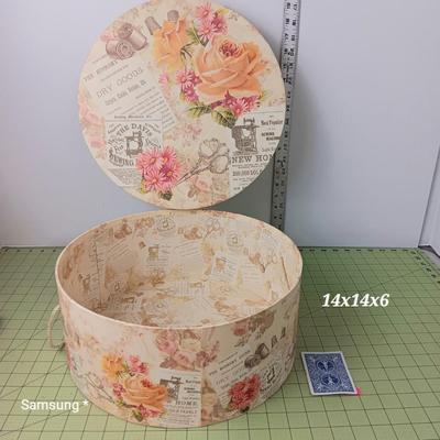 Decorative Hat Box
