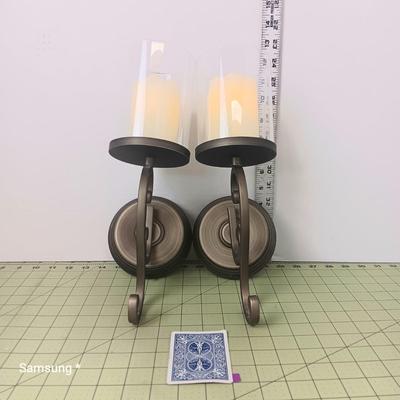 Battery Operated Candle Wall Sconces