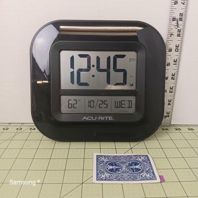 Acurite Digital Wall Clock 