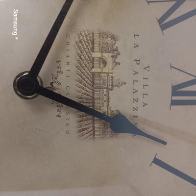 Black Roman Numerals Analog Wall Clock