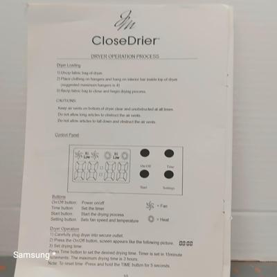 CloseDrier - Portable Dryer Bag