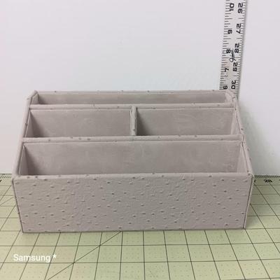 Gray Desktop Document Organizer