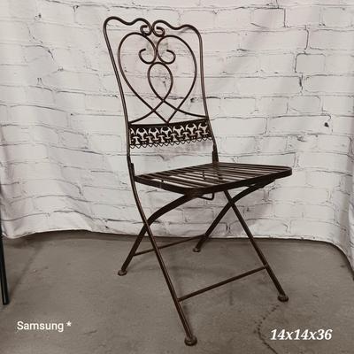 Foldable Metal Chair