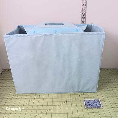 Collapsible Blue Tote