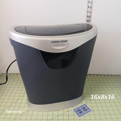 Black + Decker Paper Shredder