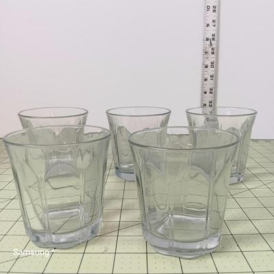 Clear Juice Glasses 