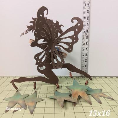 Metal Fairy Decor