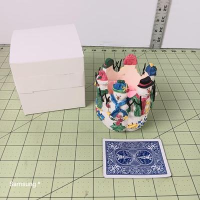Ceramic Snowmen 