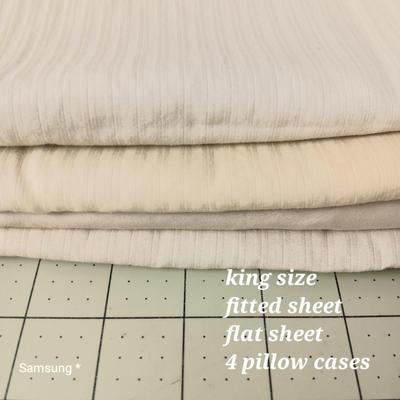 Cream Sheet Set - King Size