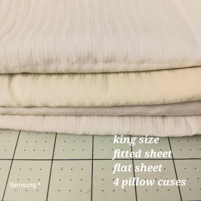 Cream Sheet Set - King Size