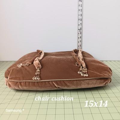 Dazzling Velvet Chair Pad