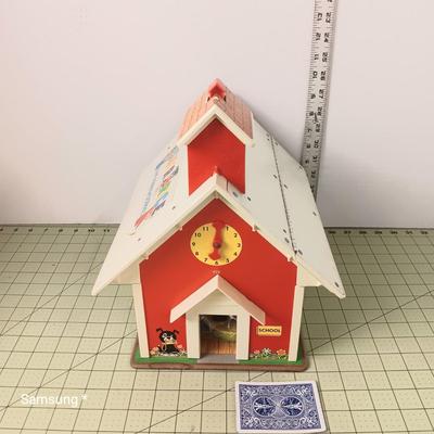 Fisher Price Vintage Schoolhouse and Accessories