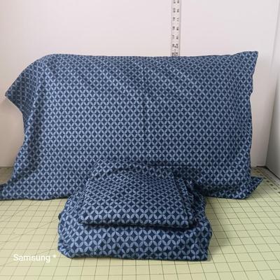 Geo Circle Petal Sheet Set - Twin Size