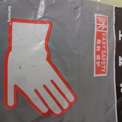 Black Easy Safety Gloves