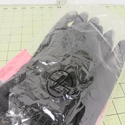 Black Easy Safety Gloves