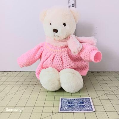 Teddy Bear with Pink Sweater