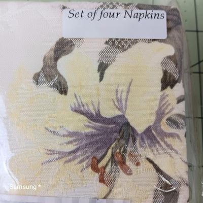 Floral Napkins