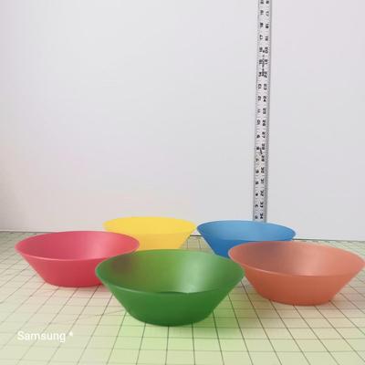 Plastic Bowls - Assorted Color
