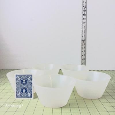 Plastic Bowls - White