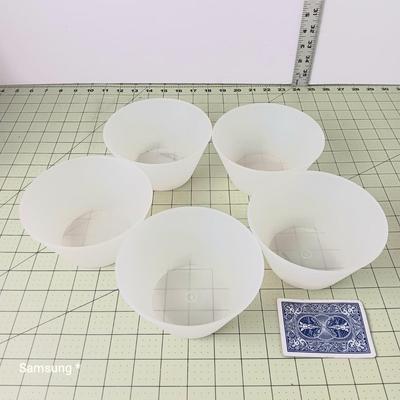 Plastic Bowls - White