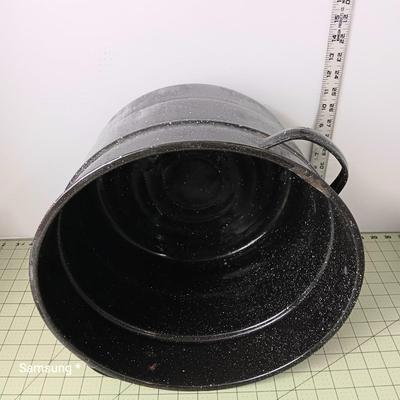 Black 14" Stock Pot