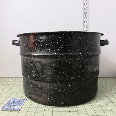 Black 14" Stock Pot