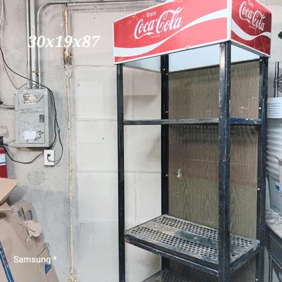 Coca-Cola Display Shelf