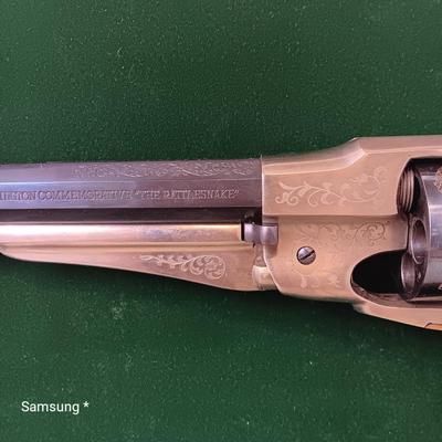 "The Rattlesnake" - The New England Collectors Society Frederic Remington Commemorative Pistol Gun