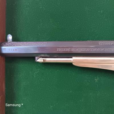 "The Rattlesnake" - The New England Collectors Society Frederic Remington Commemorative Pistol Gun