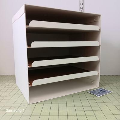 Desk Document Orgnaizer - Pull Out Shelves