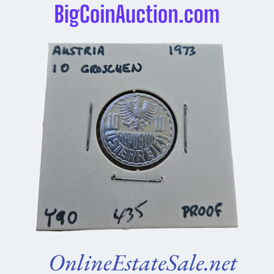 1973 Austria 10 Groschen