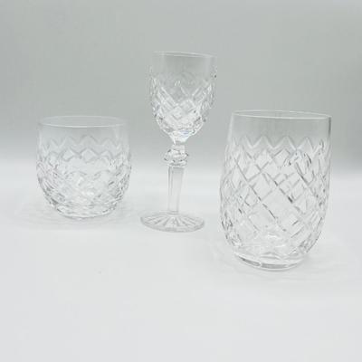 WATERFORD ~ Powerscourt ~ Twenty (20) Crystal Glasses