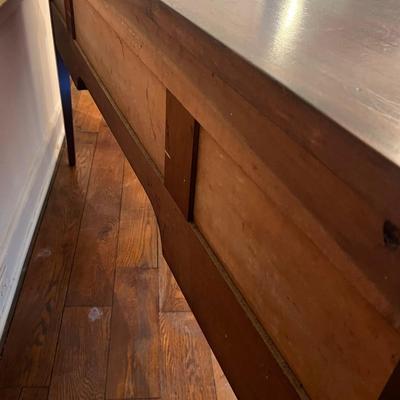 Inlaid Wooden Serpentine Sideboard (DR-RG)