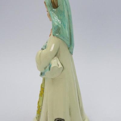Vintage 1960s Josef Originals Mary & Baby Jesus  Paper Mache Material Holiday Home Decor Figurine
