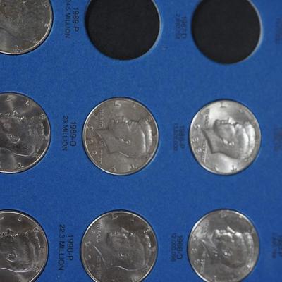 KENNEDY HALF DOLLAR COLLECTION NON SEQUENCED 198-90  COLLECTION