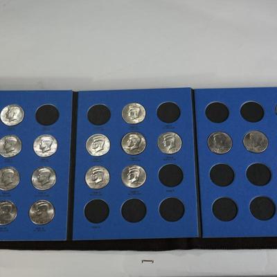 KENNEDY HALF DOLLAR COLLECTION NON SEQUENCED 198-90  COLLECTION