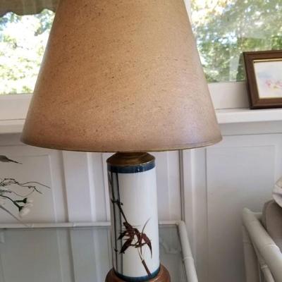 Asian inspired lamp - 1 of 2