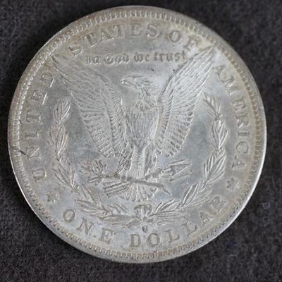 1884 SILVER MORGAN DOLLAR O MINT MARK