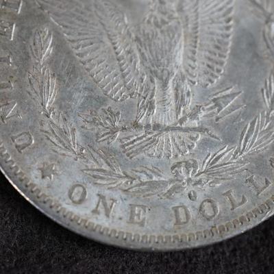 1884 SILVER MORGAN DOLLAR O MINT MARK