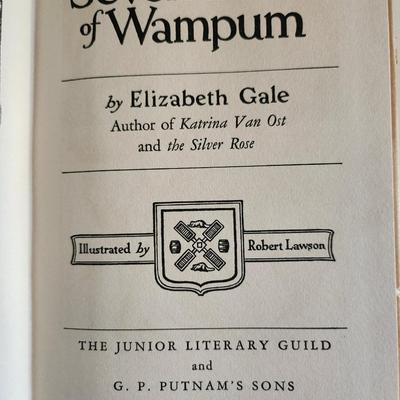 Seven Beads of Wampum by Elizabeth Gale.