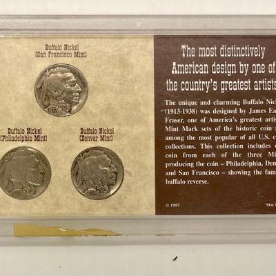 New in Package The Historical Buffalo Nickel Mint Mark Collection Mint Collectible Currency
