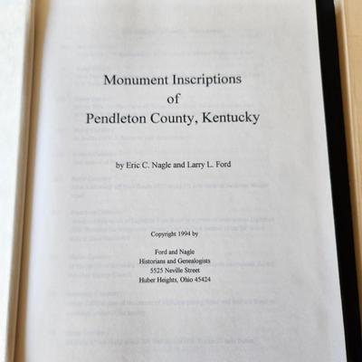 Pendleton County Kentucky Genealogy & History Collection