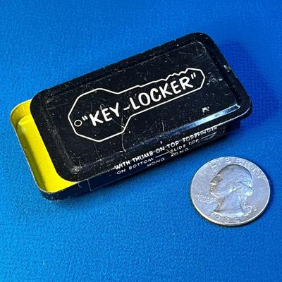 HIDDEN KEY LOCKER MAGNETIZED BACK