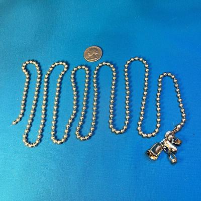 25" BALL CHAIN WITH 4 DIFFERENT COUPLERS