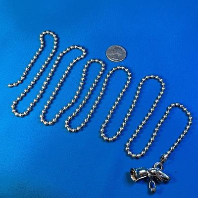 25" BALL CHAIN WITH 4 DIFFERENT COUPLERS