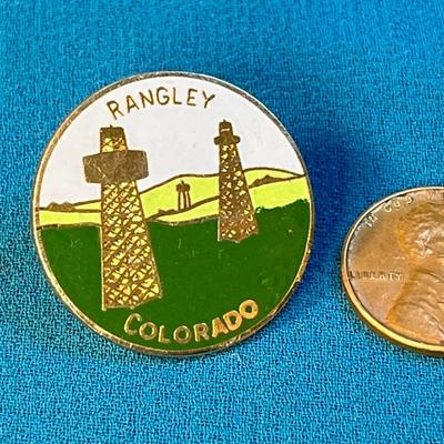ENAMELED RANGLEY COLORADO PIN