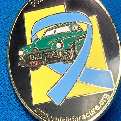 ENAMELED "PSA BEATS PCA" UTAHCRUISINFORACURE.ORG PIN