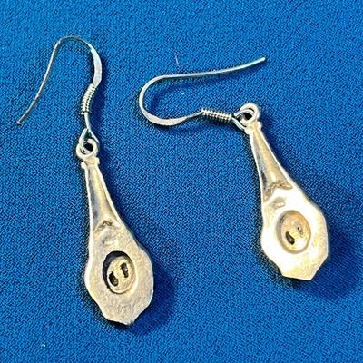 925 SILVER YIN YANG DANGLE EARRINGS
