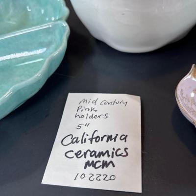 Mid century California Ceramics